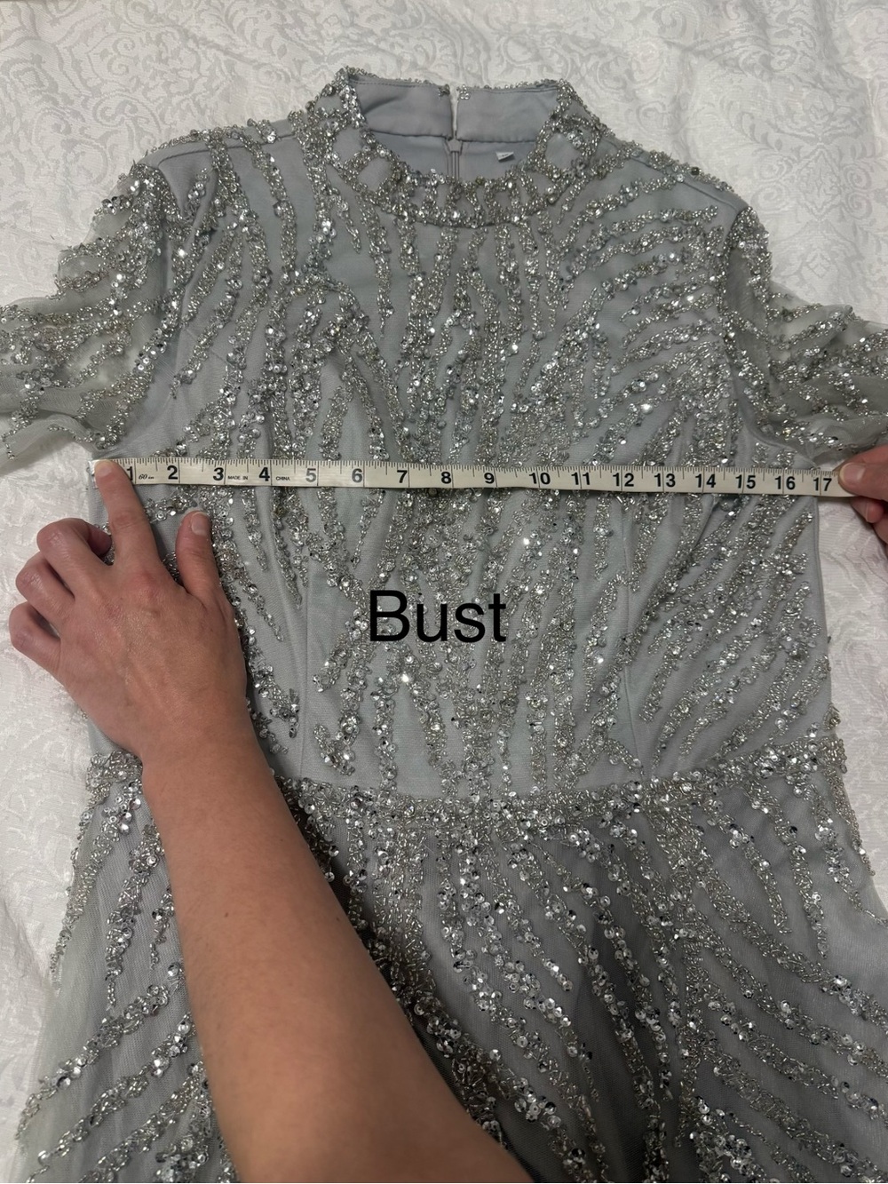 Serene Hill Mermaid Elegant Luxury Evening Dress - Picture 13 of 13